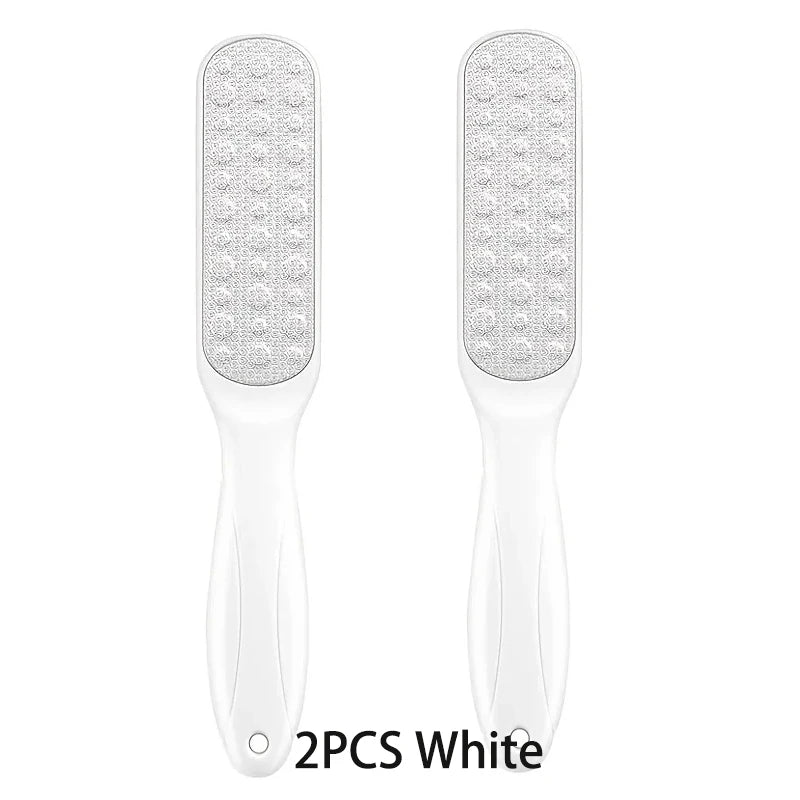 304 Stainless Steel Double-Sided Foot File – Professional Callus Remover Pedicure Tool for Dead Skin & Calluses