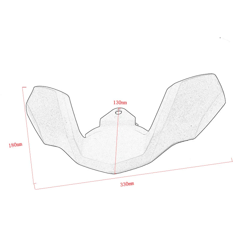 Front Beak Fairing Extension for BMW R1250GS R1200GS LC R 1200 GS R 1250 GS 2018-2023 2021 2022, Motorcycle Wheel Extender Cover