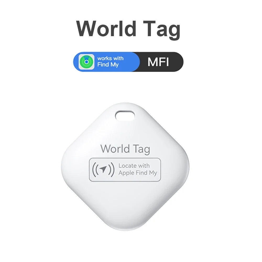 Mini Tracking Device for Apple Find My — Smart iTag Bluetooth GPS Tracker for Keys, Child, Pet & Car, iOS Compatible
