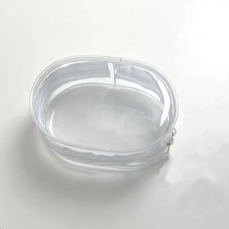 Portable Mini Clear Zipper Storage Bag Keychain – Cartoon Doll Toy, Mystery Box Organizer for Earphones, Chargers, Gift Bag for Kids