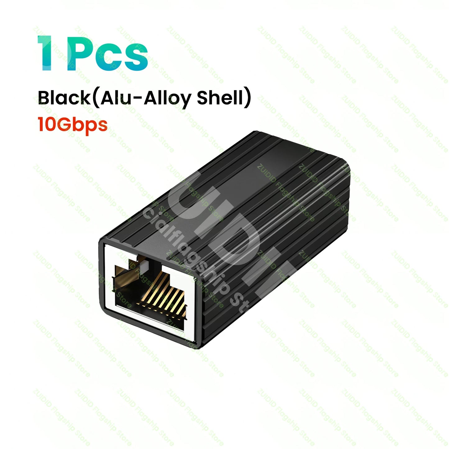 1/2/5/10Pcs 10Gbps RJ45 Coupler β Female to Female Gigabit Network Extender for Cat8/Cat7/Cat6 Ethernet Cable Adapter