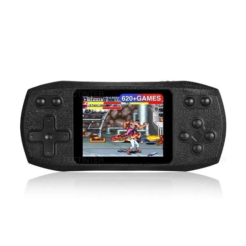 Retro Handheld Game Console | Portable Player with 620 Built-in Classic Games & Rechargeable Battery
