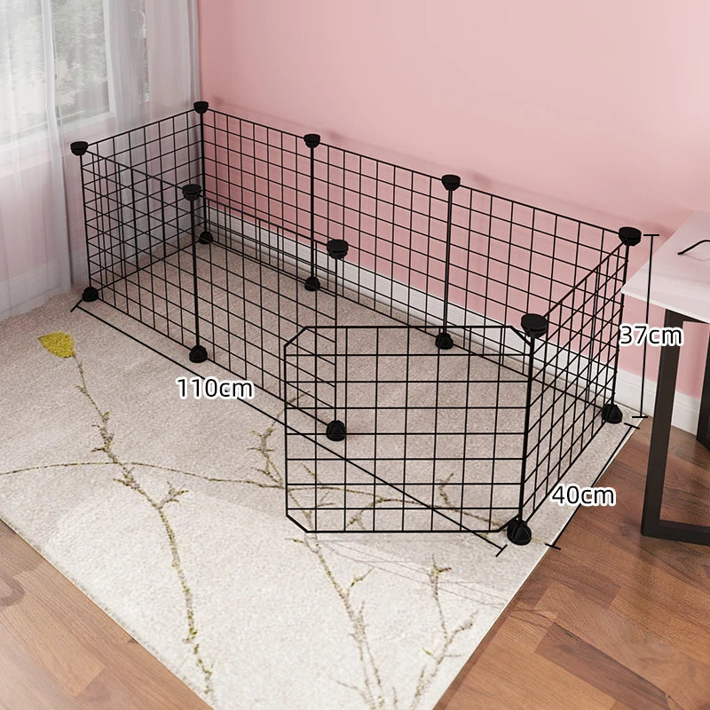 Indoor Dog Cage Wire Mesh Fence β Teddy Pet Escape Barrier