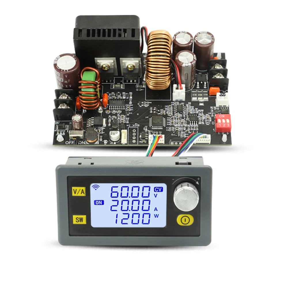 DC 6-70V XY6020L Buck Converter Module – Digital Step-Down Power Supply with Constant Voltage & Current Control