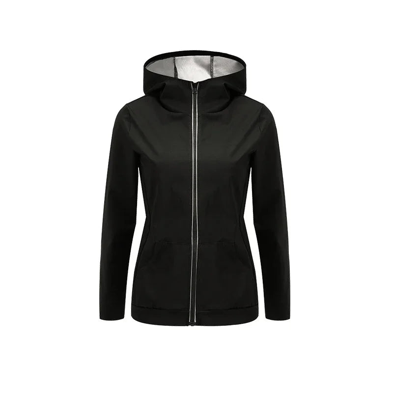 Women's Plus Size Sauna Suit β Gym Clothing Set for Weight Loss, Sweating & Slimming Activewear Tracksuit