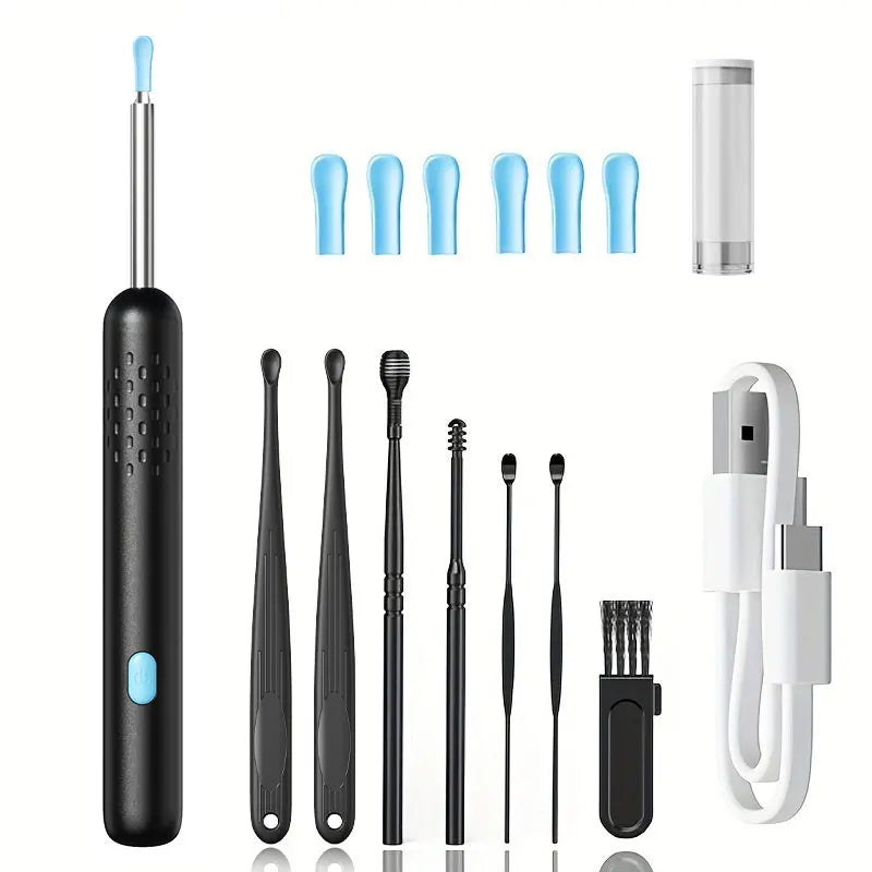 Ear Wax Removal Tool with 8M HD Camera β Ear Cleaner Endoscope with 6 LED Lights, Ear Cleaning Kit for Adults & Children