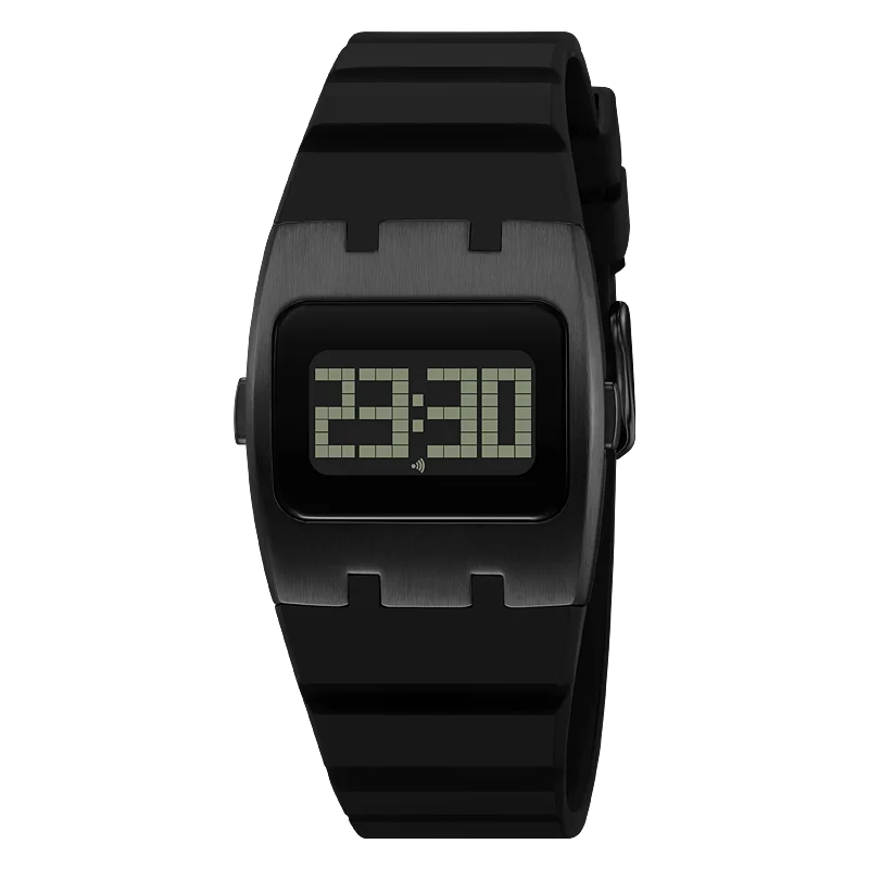 SKMEI 2415 Men’s Digital Watch — Waterproof Luminous Electronic Chronograph with Calendar & Alarm