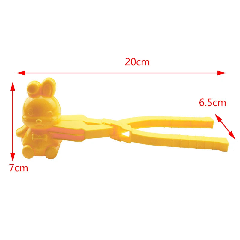 Duck Rice Mold Snowball Maker β Cute Animal Rice Ball Shaper with Handle for Kids & Winter Fun