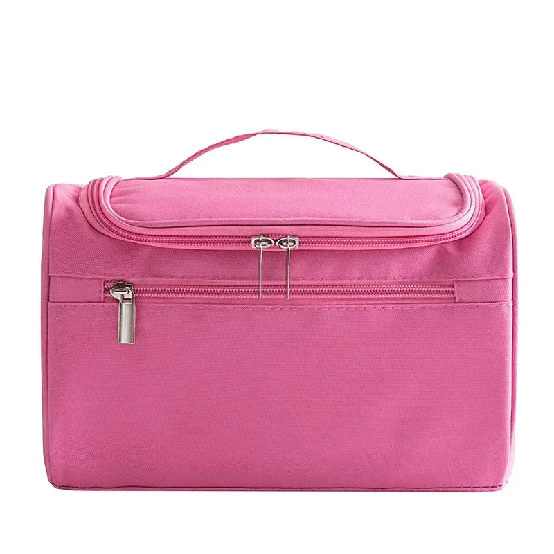 Large Waterproof Travel Cosmetic Bag – Unisex Makeup Organizer Toiletry Storage Pouch for Women & Men Travel Essentials