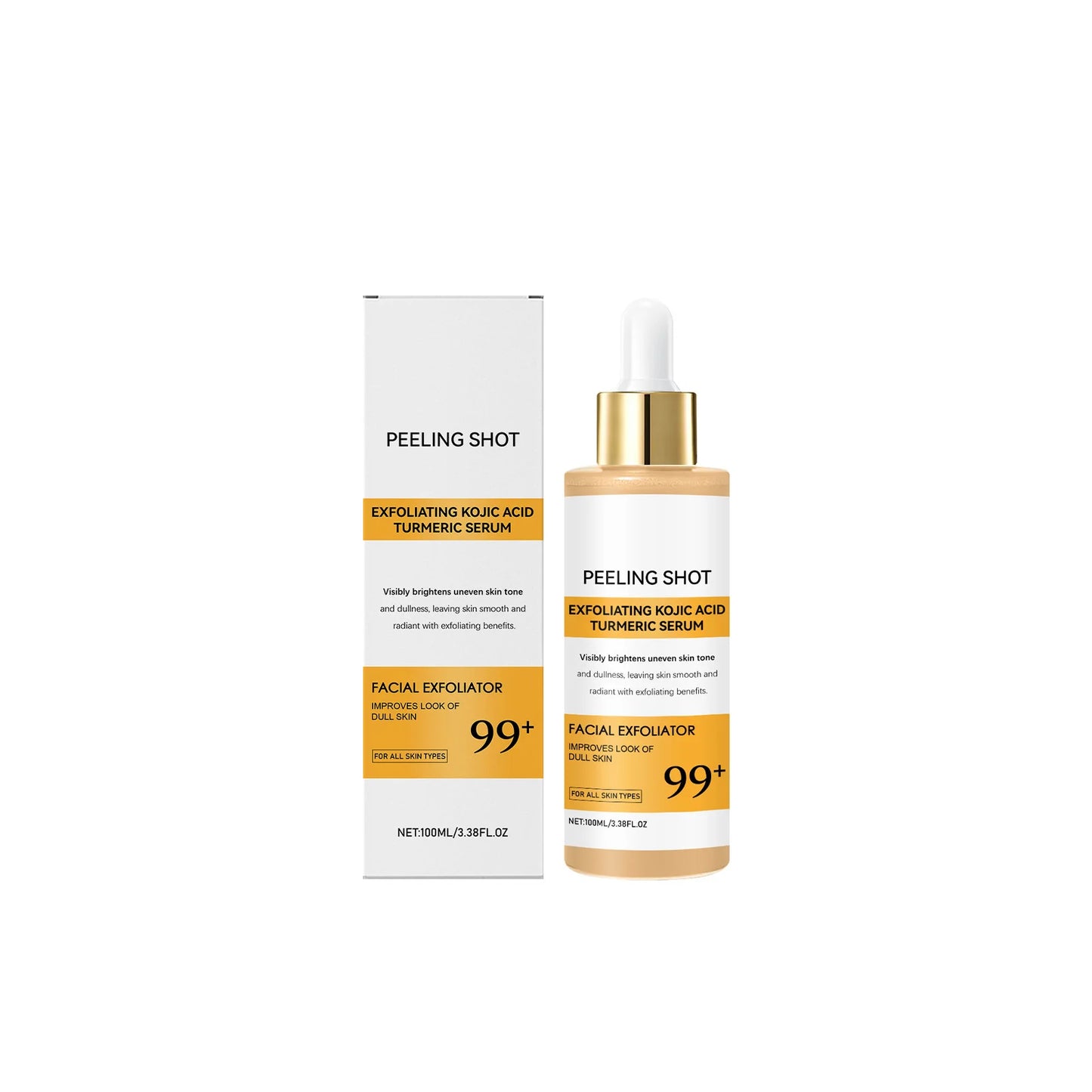 Kojic Acid Turmeric Skin Care Spray - Collagen Nourishing Formula for Glowing Skin & Improved Firmness