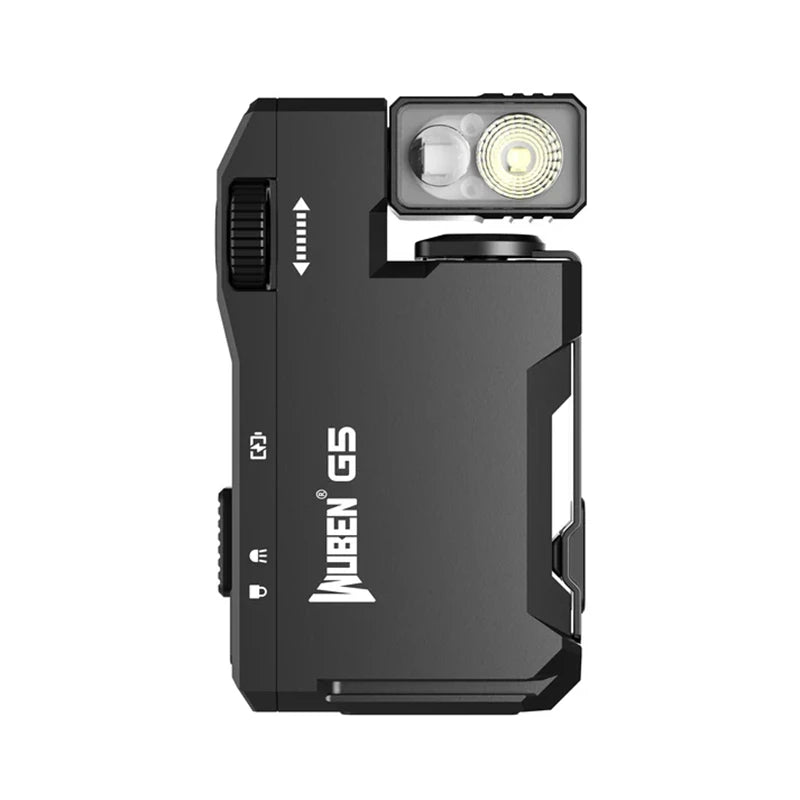WUBEN G5 EDC Flashlight – 400 Lumens Portable Waterproof Pocket Torch with 180° Rotating Head & Magnetic Tail for Outdoor Use
