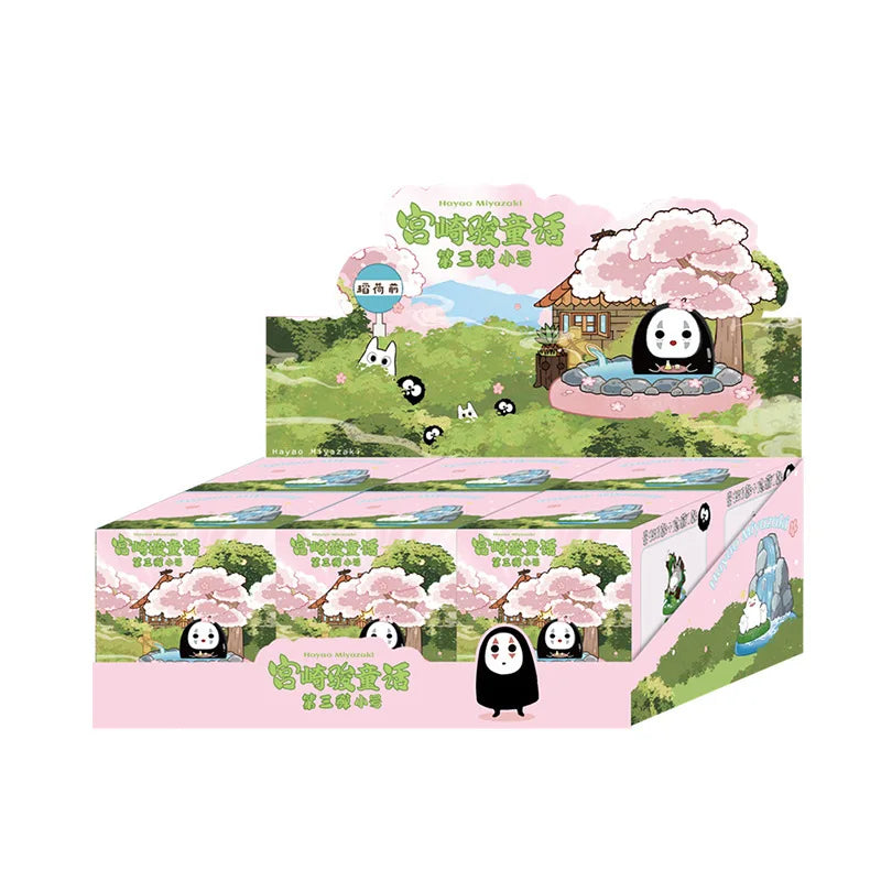 Multiple Styles Hayao Miyazaki Anime Blind Box Figurines – Fairy Tale Elves Scene, Student Gift & Wholesale Collectibles