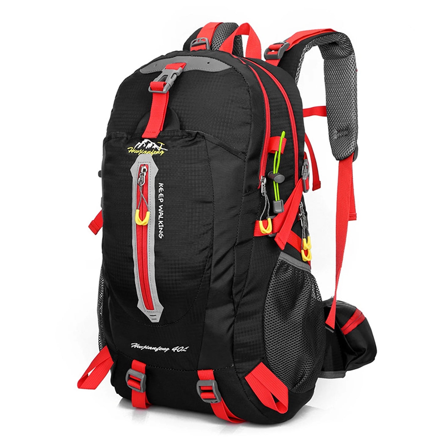 40L Water-Resistant Travel Backpack — Camping, Hiking, Trekking & Climbing Daypack with Laptop Compartment for Men & Women