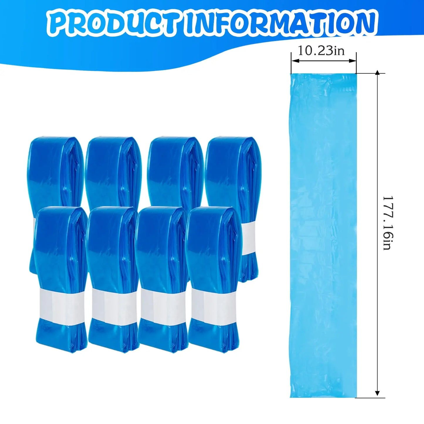 1/5/10PCS Purple Diaper Pail Refills Bags – Compatible with Angelcare, Sangenic, Tommee Tippee, Twist&Click, Genie & Munchkin