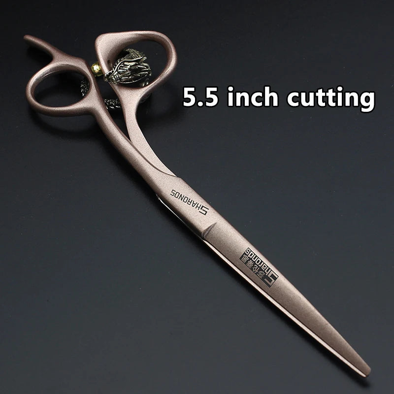 SHARONDS Professional Hairdressing Scissors β 440C Japanese Steel Barber Shears for Salon & Home Use