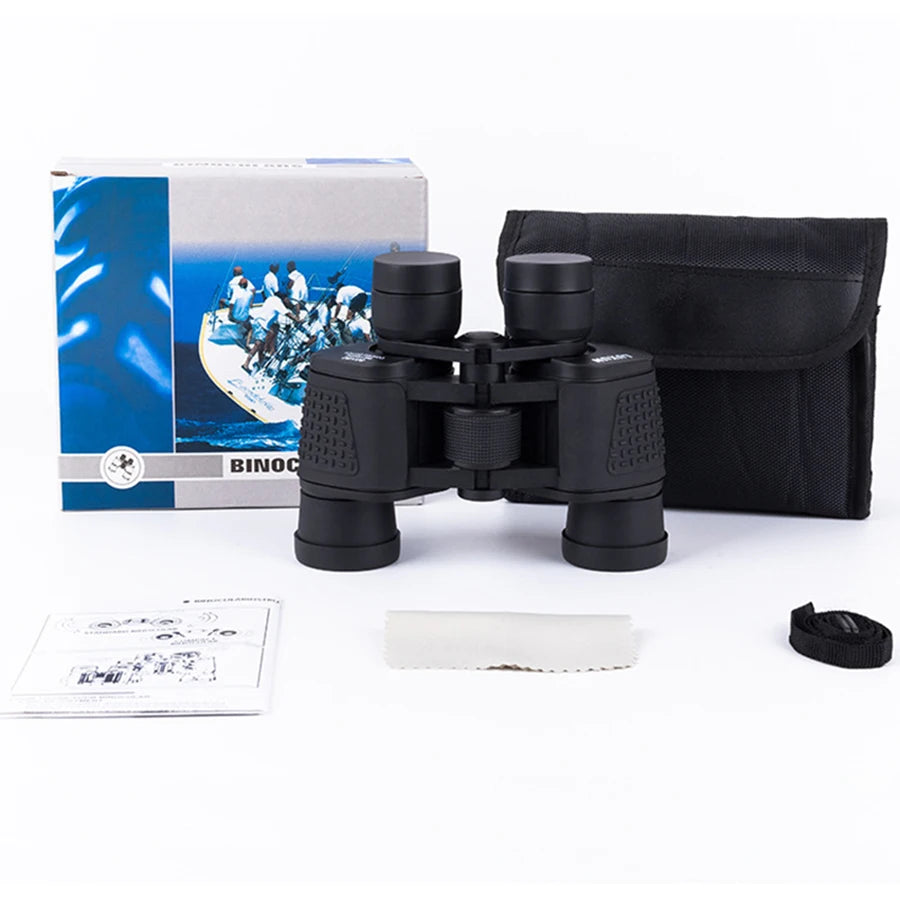 80X80 High Magnification Binoculars – Professional HD Portable Binoculars for Hunting, Outdoor, and Camping Trips