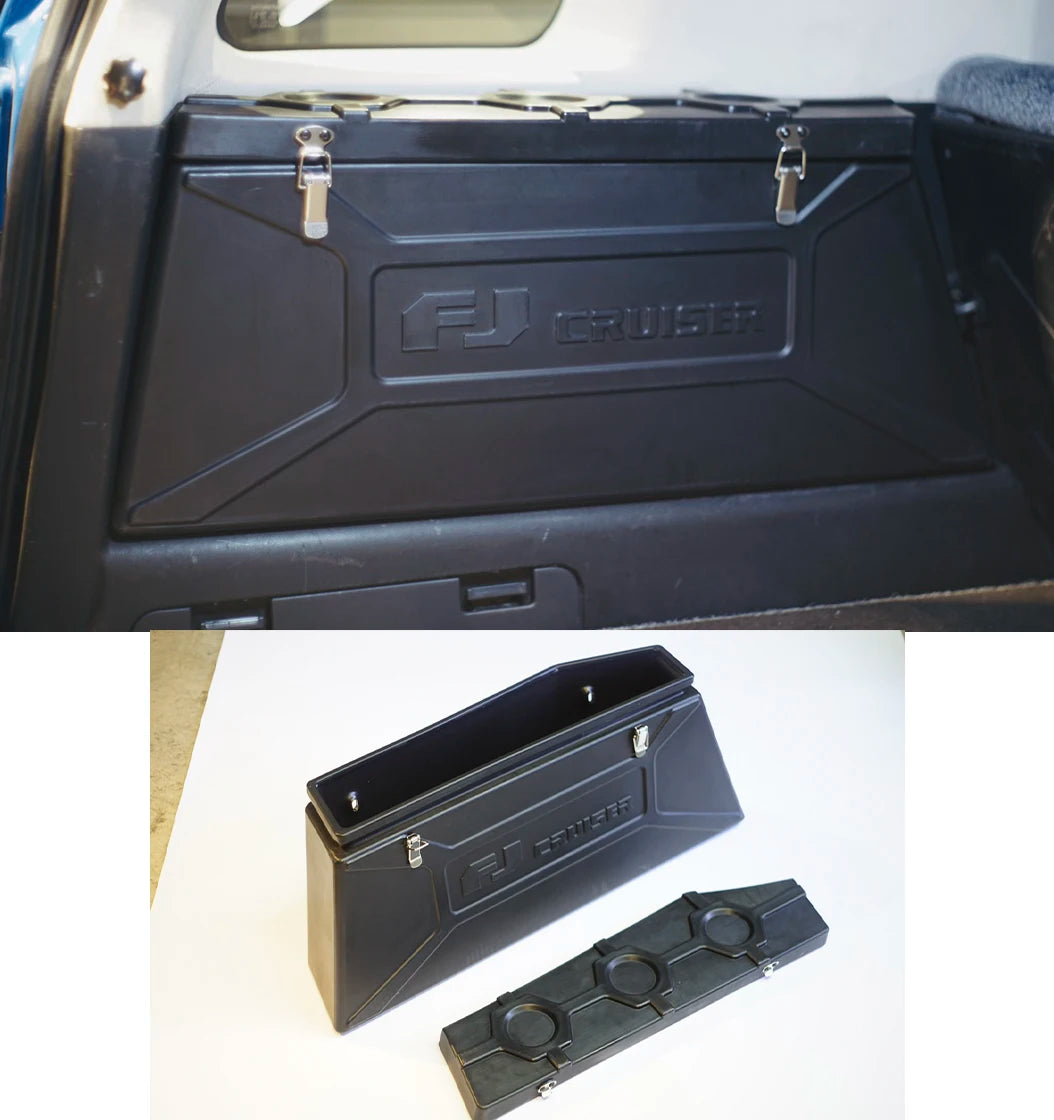 Toyota FJ Cruiser Trunk Storage Box - Left Side Cargo Organizer for 2007-2022 Models