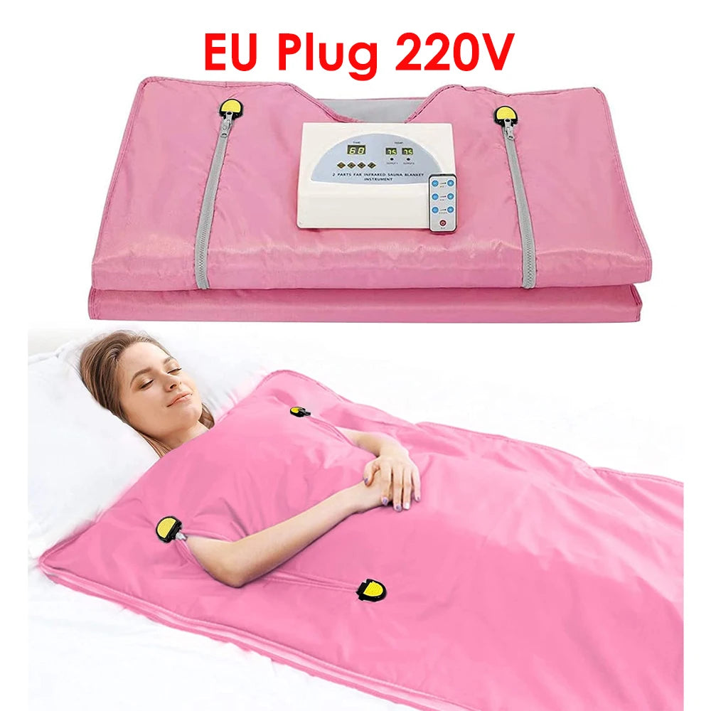 Professional Slimming Far-Infrared Sauna Blanket β Waterproof Weight Loss & Heating Therapy for Home Spa