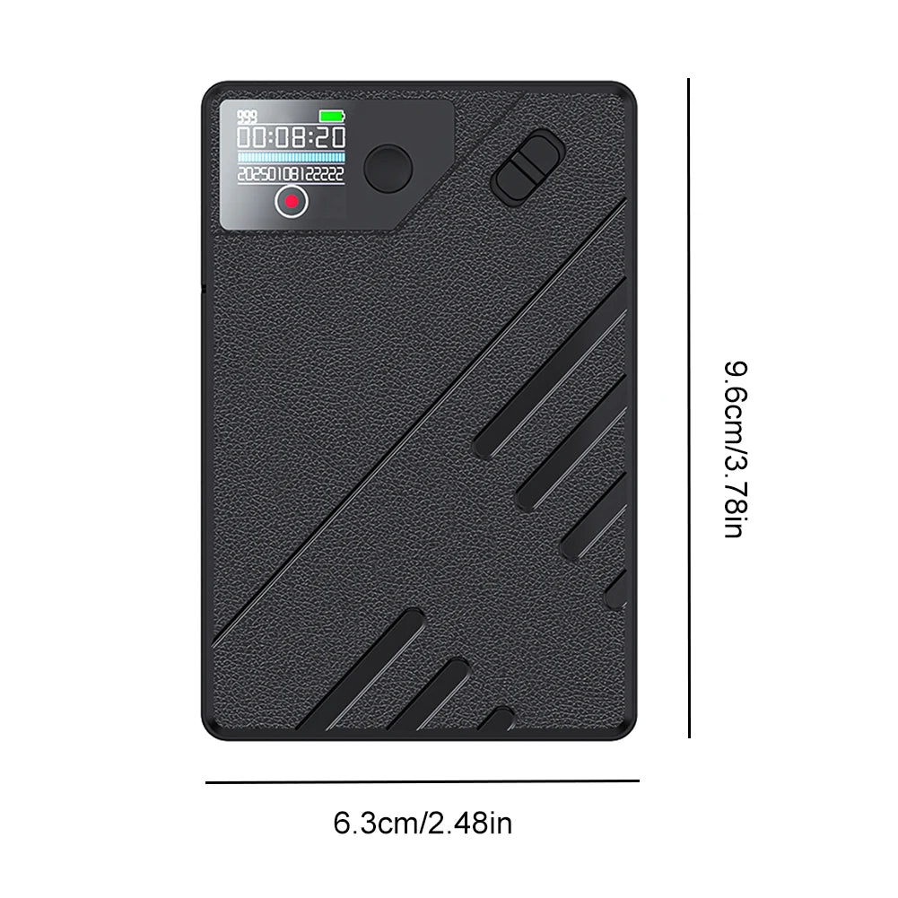 AI Smart Voice-to-Text Recorder — GPT Audio Dictaphone with App Control for Lectures, Calls, Meetings & Interviews