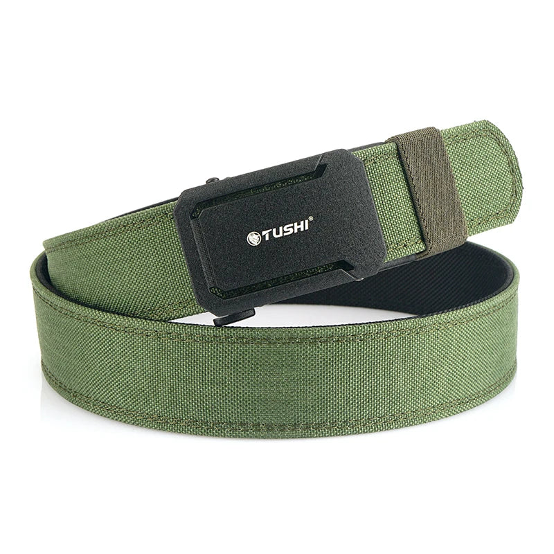 VATLTY Military Belt for Men – Sturdy Nylon with Metal Automatic Buckle, Tactical Police Duty & Outdoor IPSC Accessories