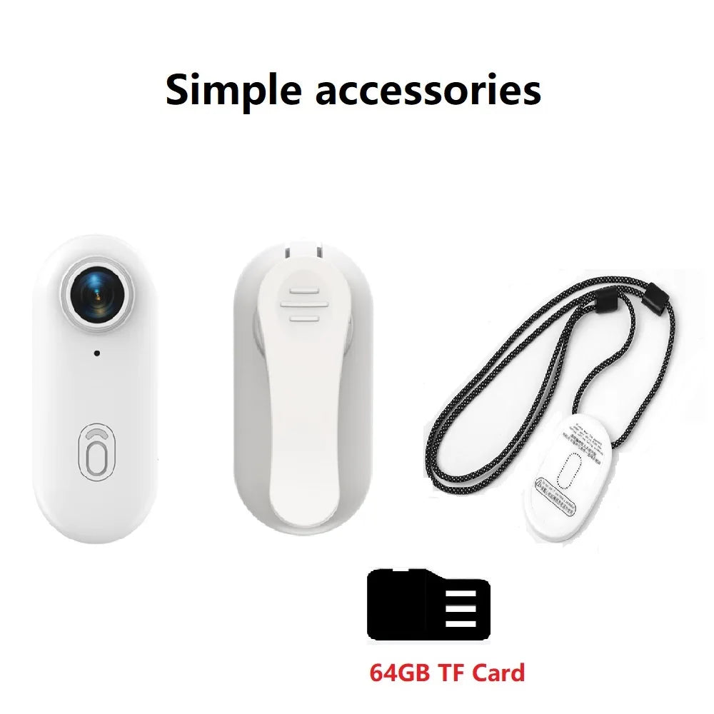 4K Thumb Action Camera β HD Sports Cam with Image Stabilization, Auto Exposure & Rechargeable 800mAh Battery