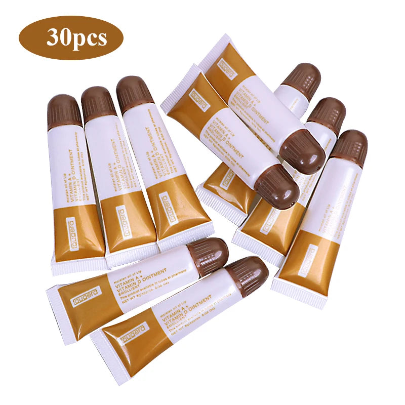 30/50/100pcs Vitamin A&D Tattoo Aftercare Cream – Healing Gel for Skin, Anti-Scar & Color Preservation, PMU Tattoo Care