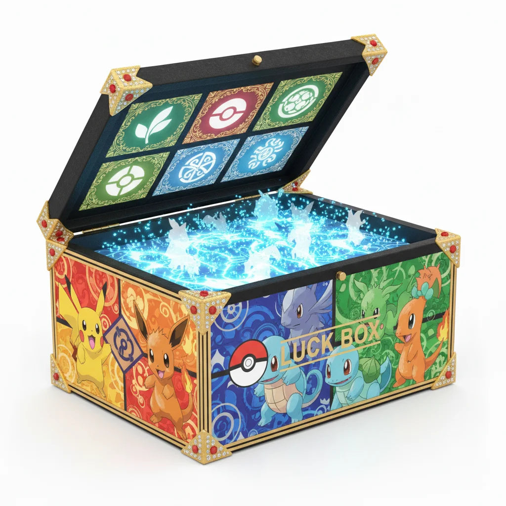Pokémon Blind Box Figures - Random PVC Anime Collectible Toys Featuring Pikachu, Charizard, Mewtwo & Eevee Surprise Gifts for Fans