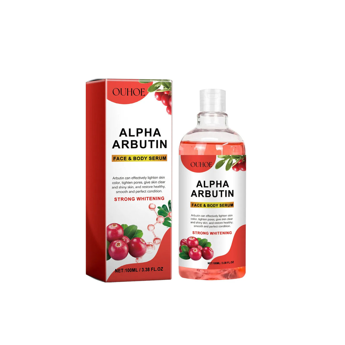 Hyaluronic Acid & Vitamin C Facial Serum – AHA Brightening, Dark Spot Care, Pore Care & Hydrating Skin Repair Treatment