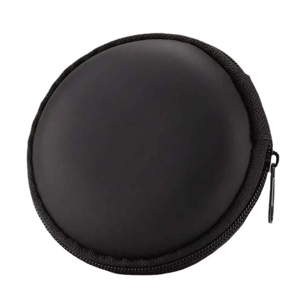 Shockproof Waterproof Headphone Case β EVA Hard Shell Carrying Box with Double Zipper & Dustproof Design