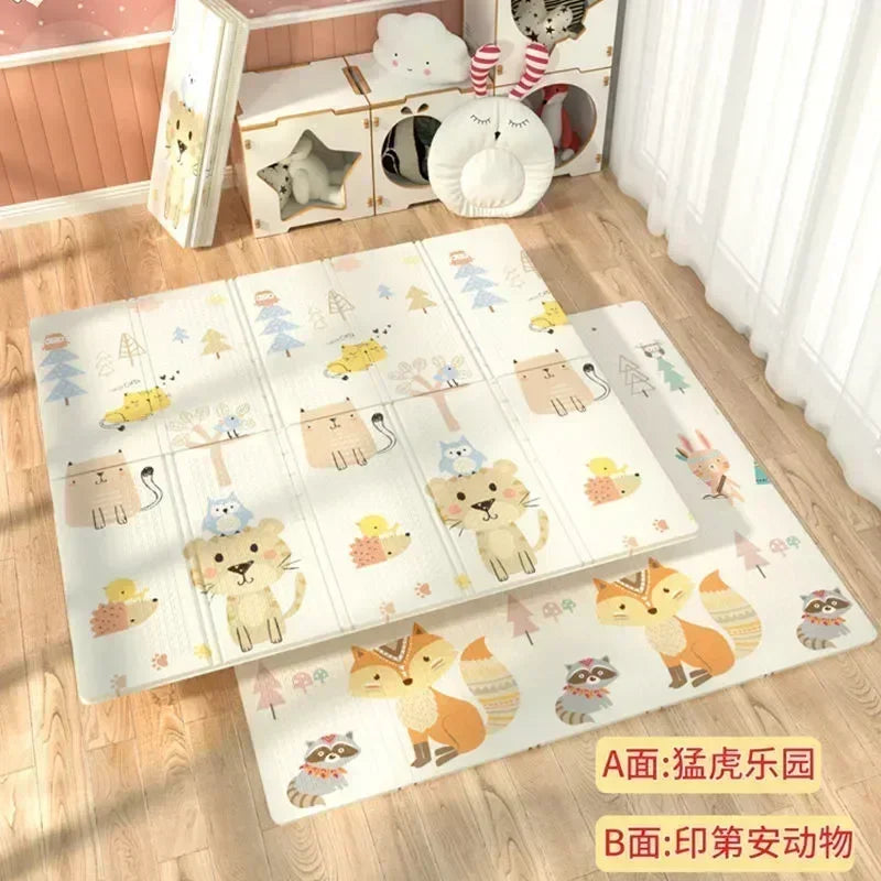 Foldable Baby Play Mat – XPE Kids Crawling Puzzle Carpet, Educational Activity Rug, Children’s Floor Games Blanket Toy