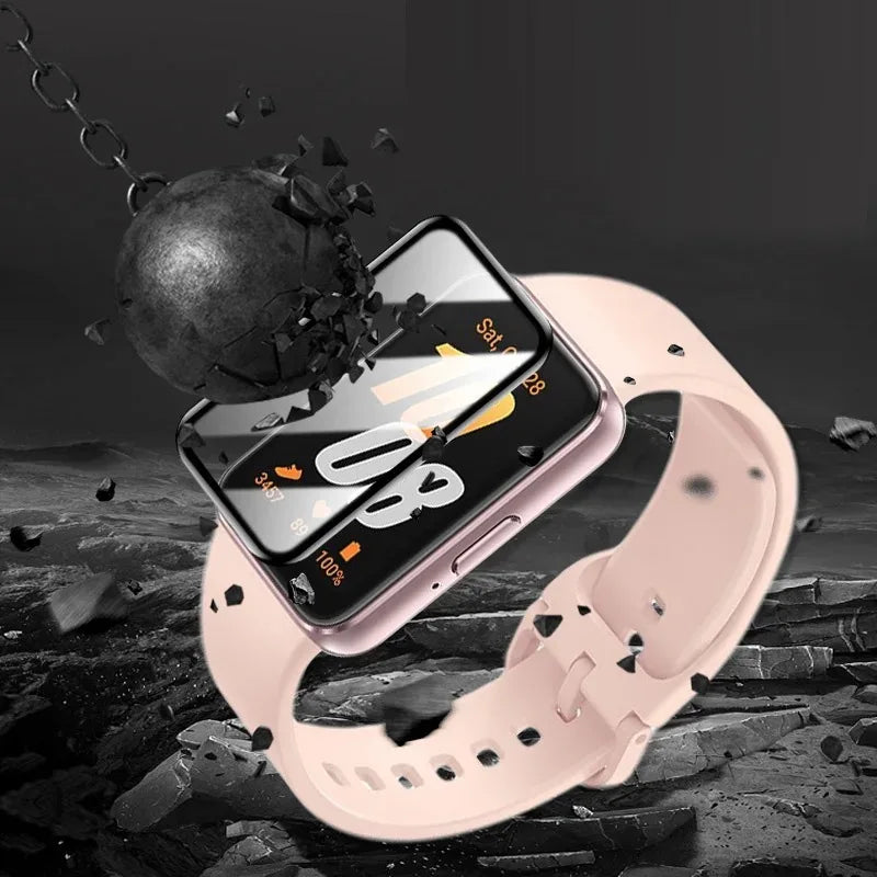 3D Curved Screen Protector for Samsung Galaxy Fit 3 – Full Coverage Anti-Scratch Protective Film