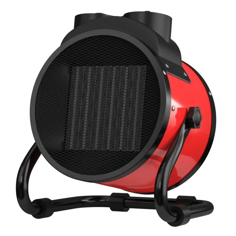 2000W Portable Electric Space Heater - Adjustable Thermostat, 2 Heat Settings, Fan Mode & Overheat and Tip-Over Protection