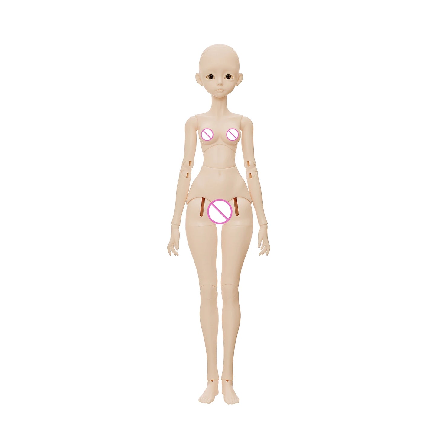 Shugafairy Kikyou D 1/4 BJD Doll – Fullset Street Girl with Big Chest, Summer Carnival Y2K Style Ball-Jointed Fashion Doll Toy