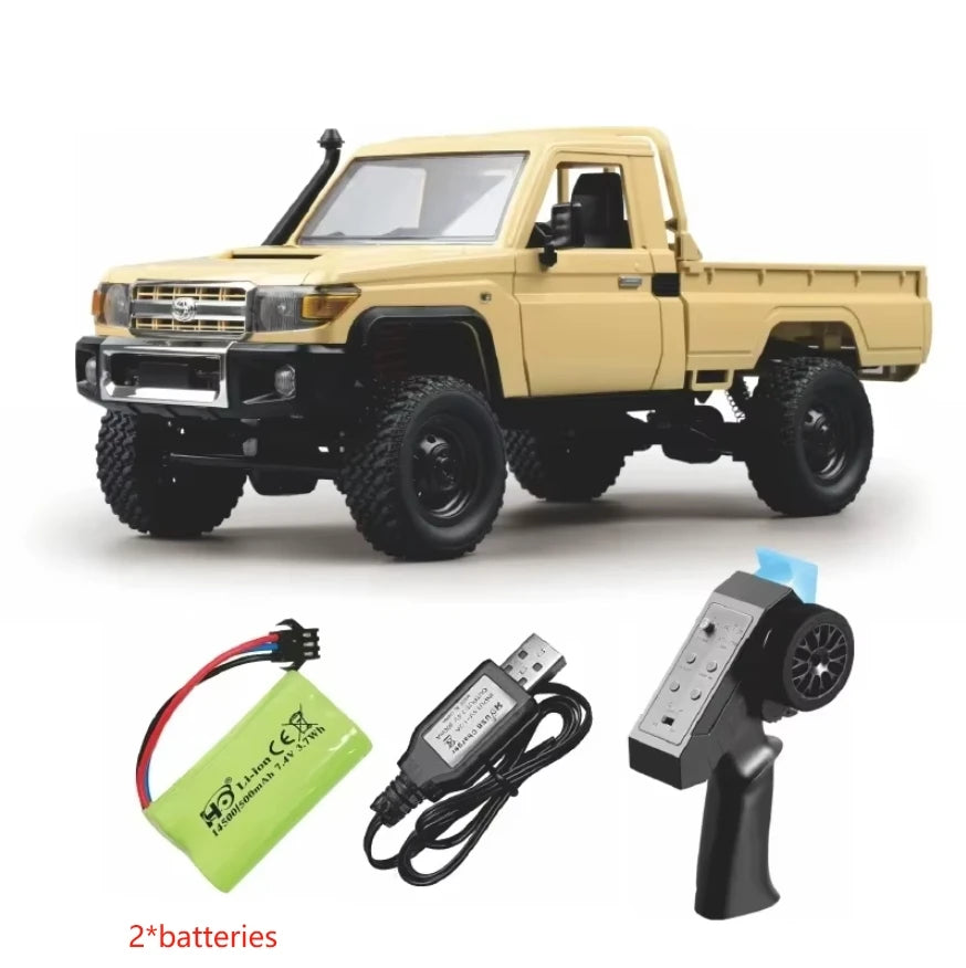 MN82 Pro RC Off-Road Vehicle — 1:12 Scale 4WD Climbing Car for Toyota LC79 Simulation