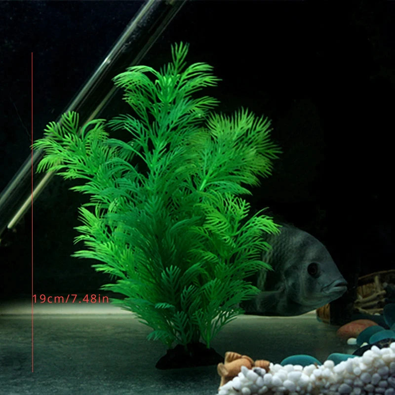 Artificial Aquarium Plants – Simulation Water Weeds & Aquatic Grass Decoration for Fish Tank