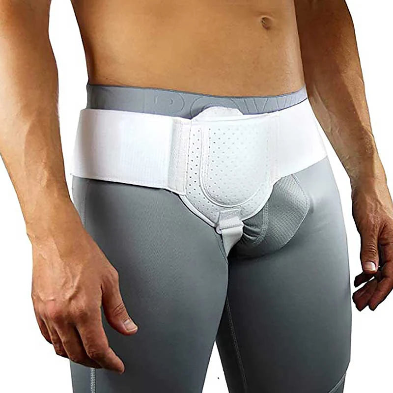 Adjustable Hernia Support Belt - Breathable Inguinal & Sports Hernia Truss
