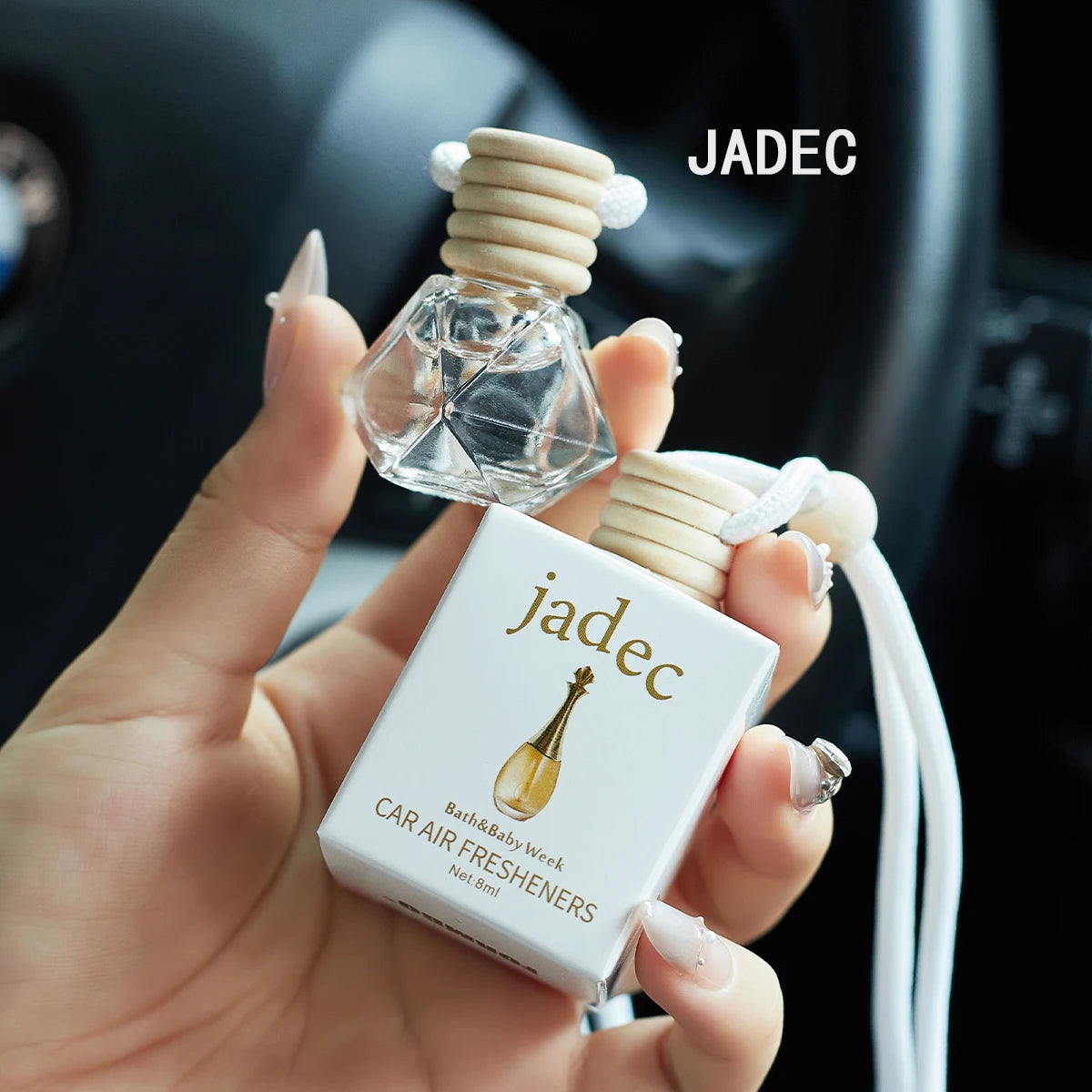 Car Perfume Air Freshener - Long-Lasting Car Interior Fragrance
