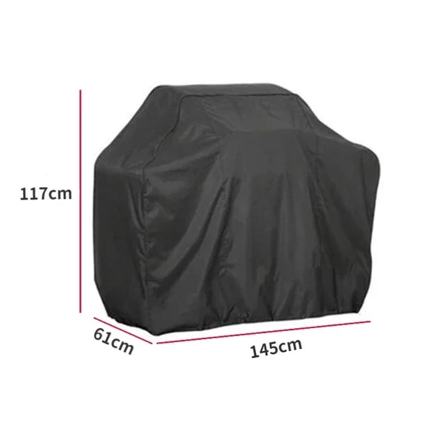 Premium BBQ Grill Cover - Heavy Duty, Waterproof, Anti-Dust Protection for Round and Rectangle Grills - Outdoor Barbecue Accessories