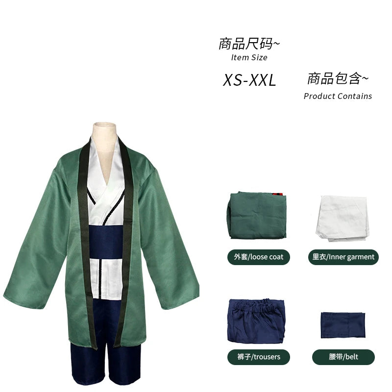 Tsunade Cosplay Costume – Anime Kimono Outfit with Wig for Girls & Women, Perfect for Halloween, Christmas & Carnival