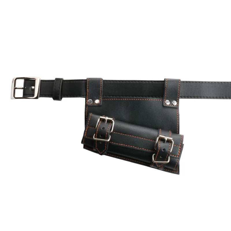 Anime Demon Cosplay Katana Belt & Sword Holster – 1/2/3 Tier Waist Holder for Japanese Samurai Knife & Real Size Sword Decor