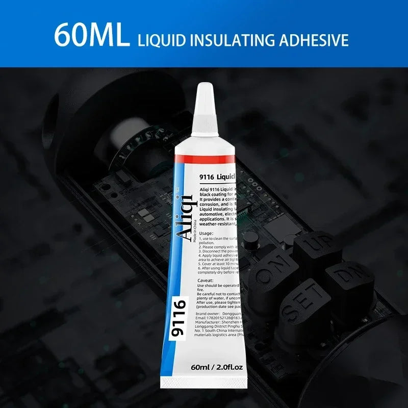 Liquid Electrical Insulation Tape - Waterproof High Temperature Wire Cable Coating Glue 15/60ml
