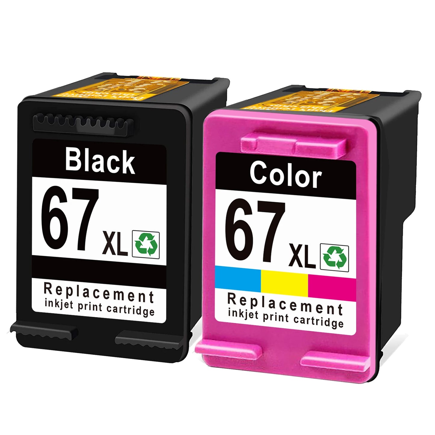 ShinColor Compatible 67XL Ink Cartridges for HP β High Yield Replacement Ink for HP DeskJet 2700 & Envy 4200, 6020, 6030, 6400, 6430 Series
