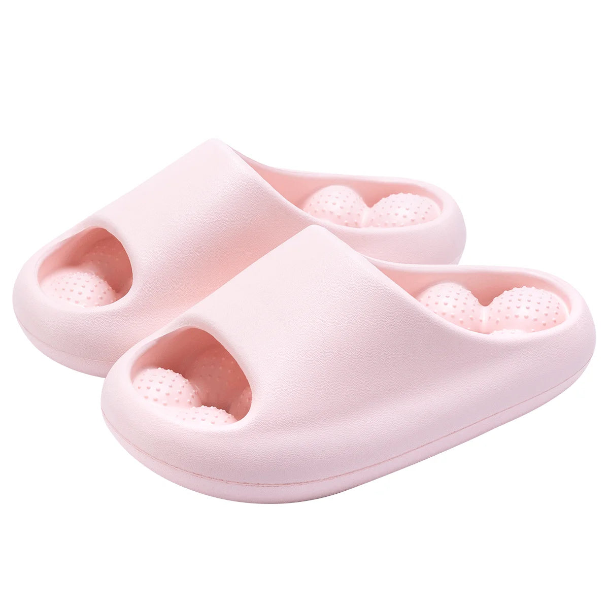 TZLDN Ergonomic EVA Bathroom Slippers - Unisex Waterproof Massage Slides with Breathable Comfort
