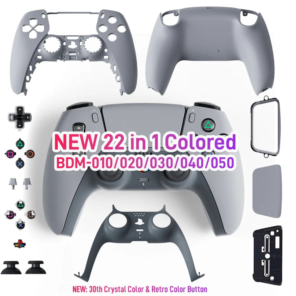 Limited 30th Anniversary PS5 Controller Shell β Front & Back Cover Replacement for BDM-010/020/030/040/050
