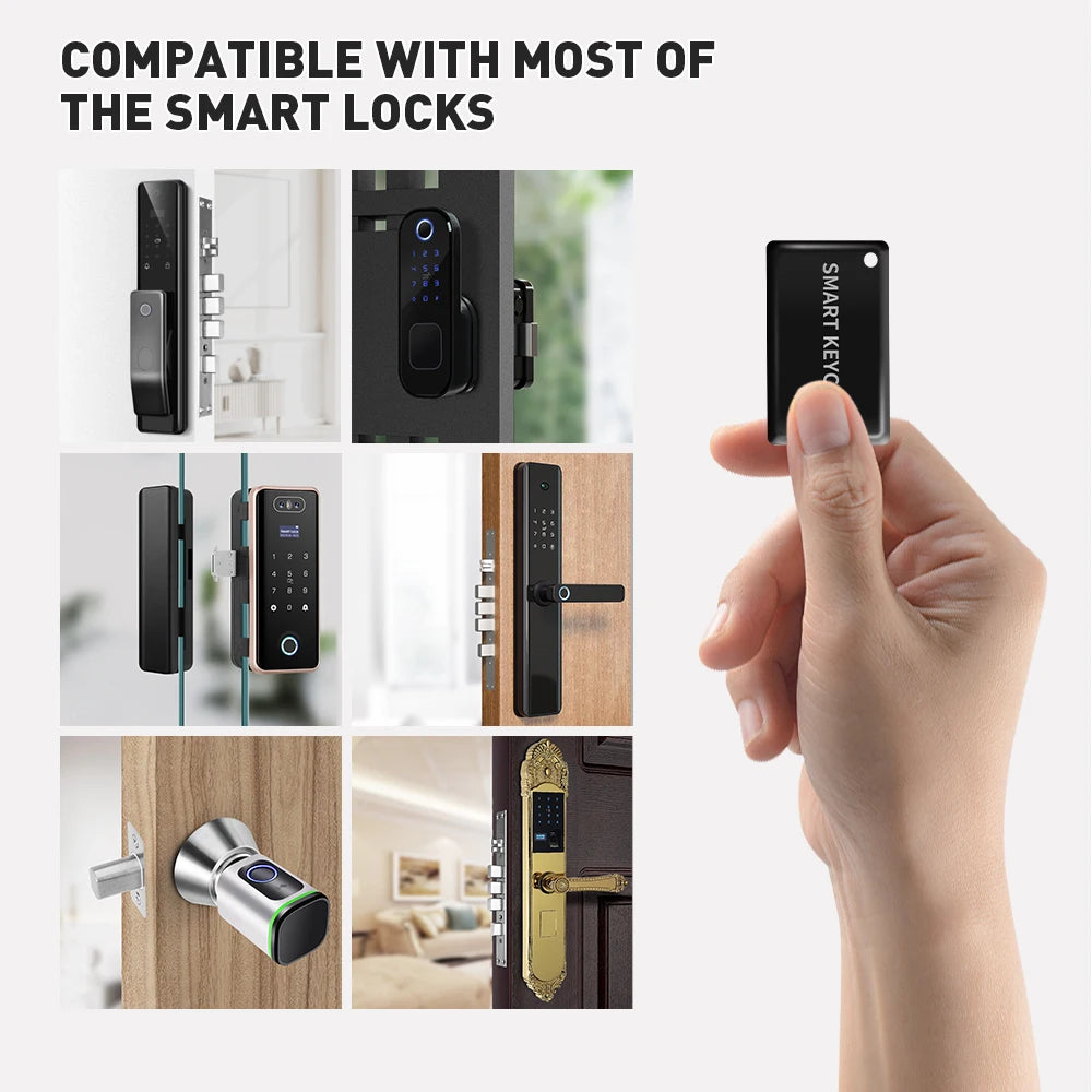 10PCS Proximity IC M1 RFID Cards β 13.56MHz Smart Door Lock Access Cards