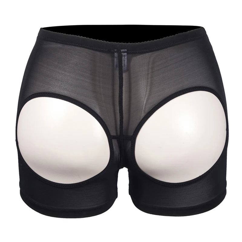 Butt Lifter Shaper Panties - Sexy Push-Up Briefs for Women, Body Shaper Shorts with Open Hip Design for Enhanced Booty