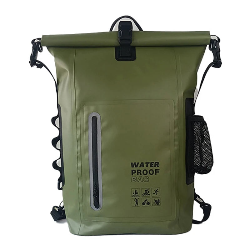 Waterproof Kayak Dry Bag β Large PVC Backpack for Swimming, River Trekking, Beach, Diving & Canoeing