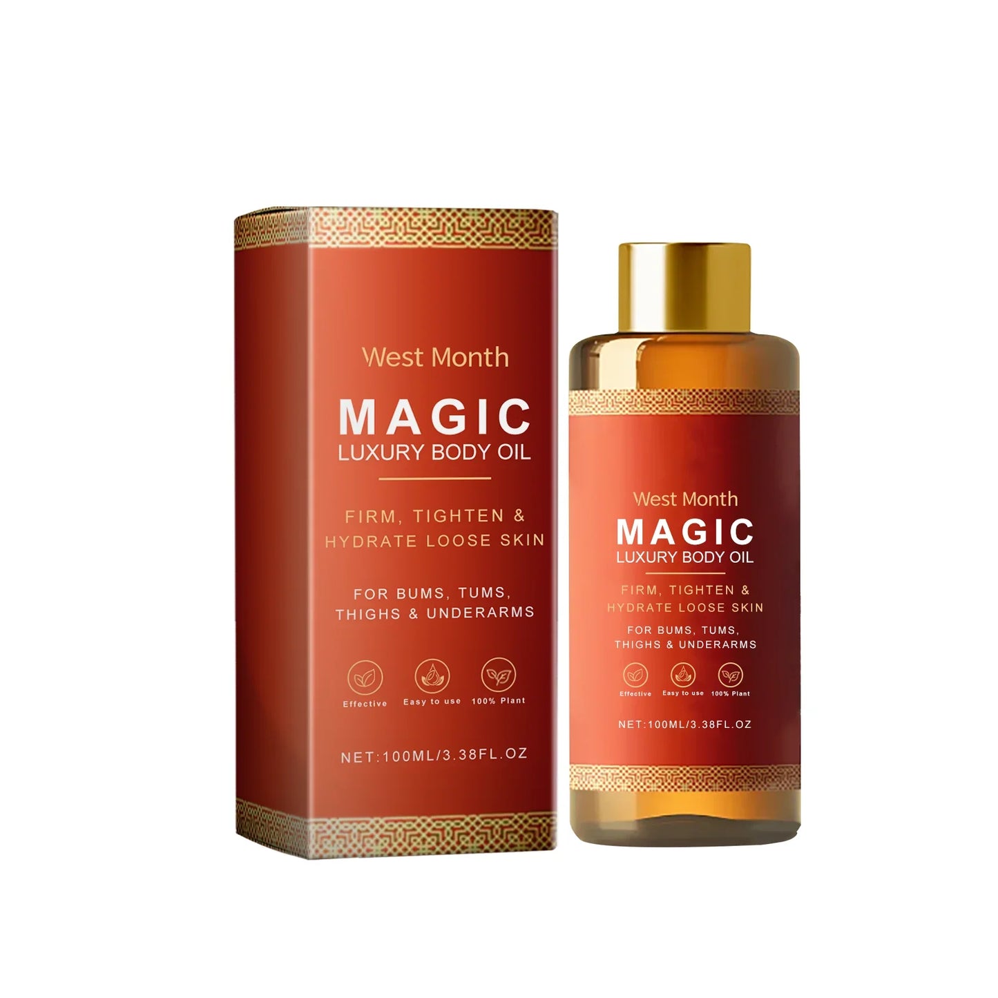 Body Firming & Lifting Oil β Moisturizing Skin Care for Sagging, Fine Lines & Brightening