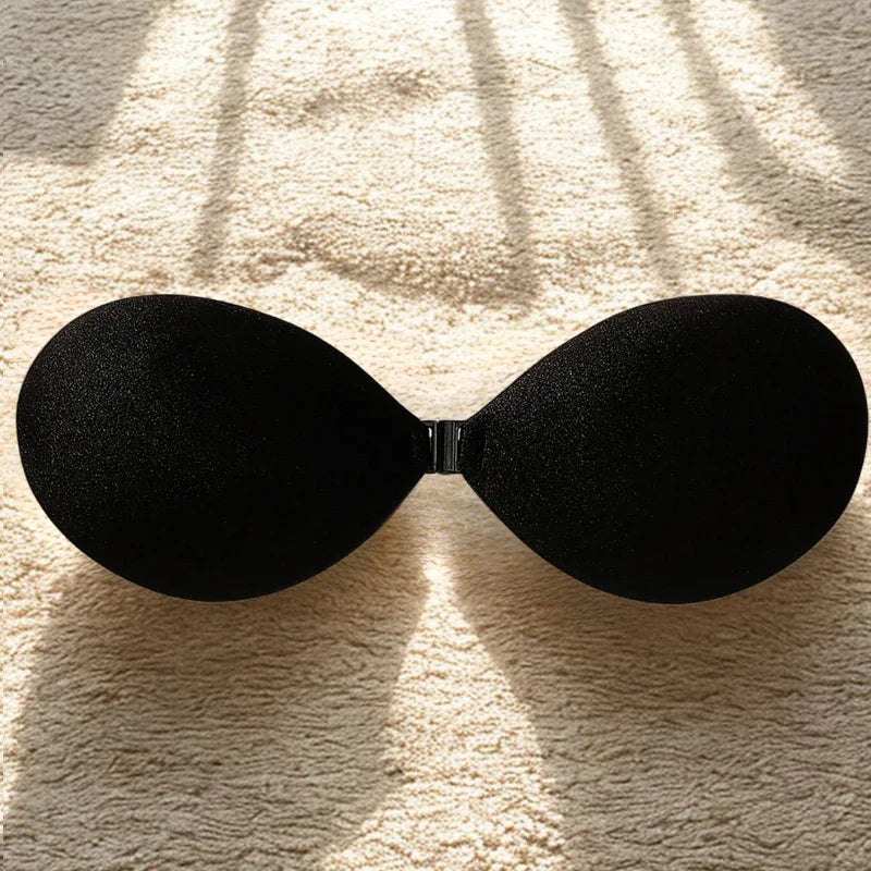 Invisible Nude Push-Up Bra Paste β Sexy Silicone Chest Stickers for Women, Wedding & Daily Use