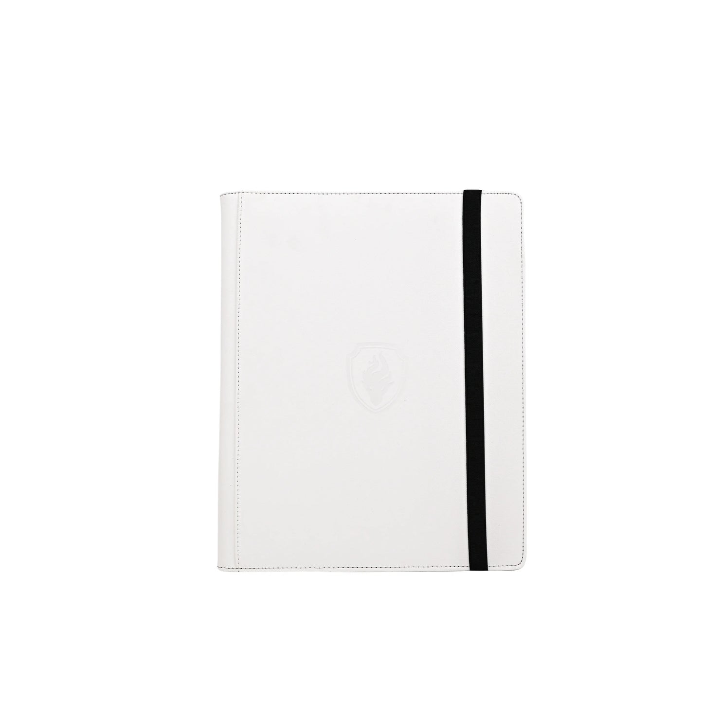 9-Pocket Trading Card Binder — Premium PU Cover Zip Card Holder Book, Durable Side-Loading Card Organizer